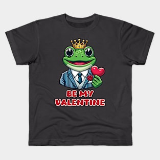 Frog Prince 87 Kids T-Shirt